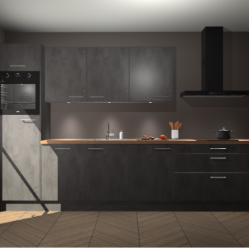 Beton Antraciet keuken Asmara 97913
