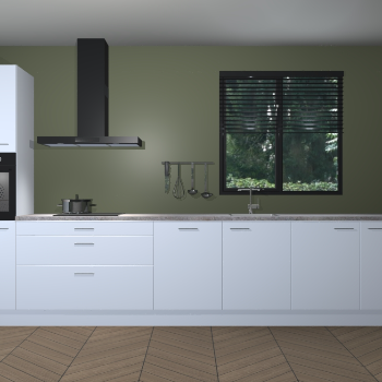 Sneeuwwitte keuken Quito 35487