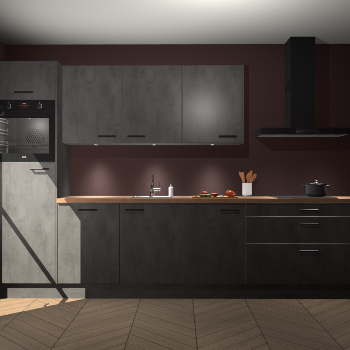 Beton Antraciet keuken Asmara 97916