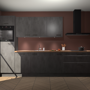 Beton Antraciet keuken Asmara 97917