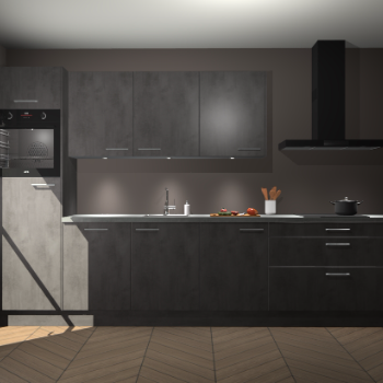 Beton Antraciet keuken Asmara 97920