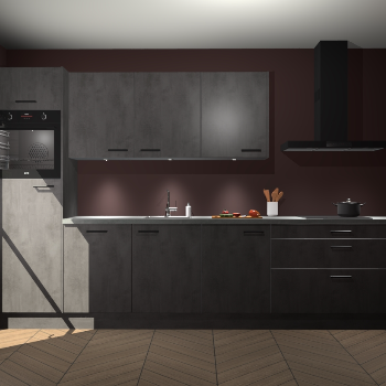 Beton Antraciet keuken Asmara 97923