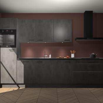Beton Antraciet keuken Asmara 97930