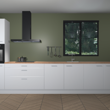 Zijdegrijze keuken Quito 35635