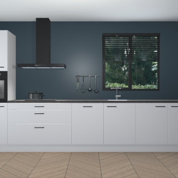 Zijdegrijze keuken Quito 35649