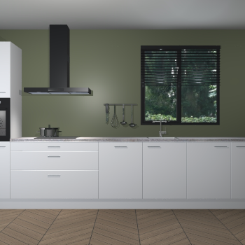 Zijdegrijze keuken Quito 35659