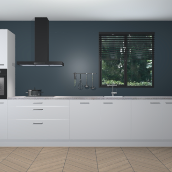 Zijdegrijze keuken Quito 35661