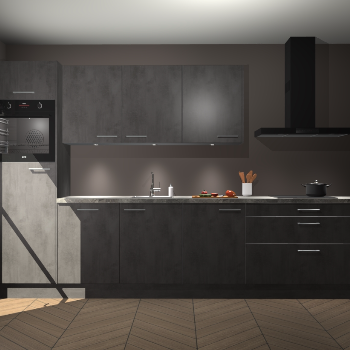 Beton Antraciet keuken Asmara 97932