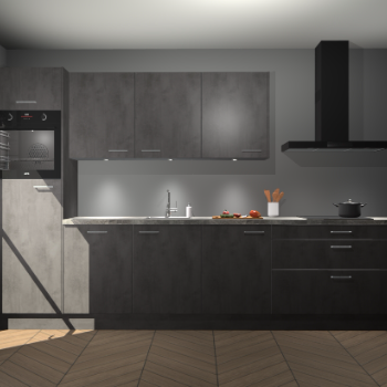 Beton Antraciet keuken Asmara 97933