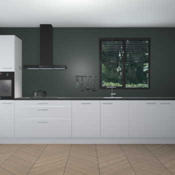 Zijdegrijze keuken Quito 35664