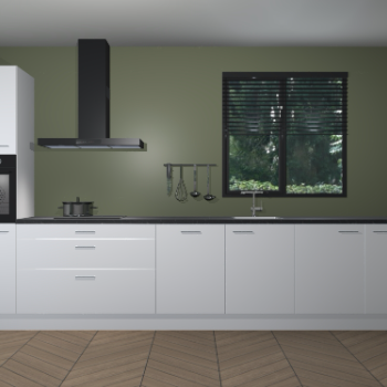 Zijdegrijze keuken Quito 35665