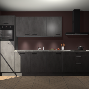 Beton Antraciet keuken Asmara 97935