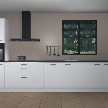 Zijdegrijze keuken Quito 35668