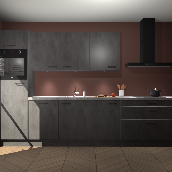 Beton Antraciet keuken Asmara 97942
