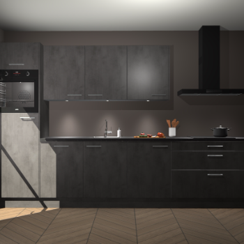 Beton Antraciet keuken Asmara 97945