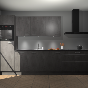 Beton Antraciet keuken Asmara 97946