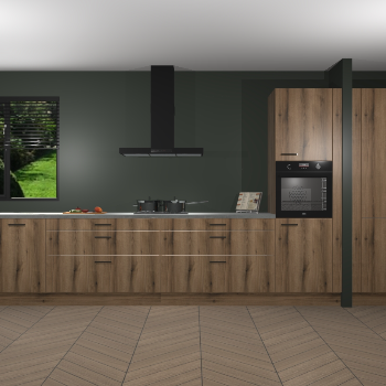 Goud Eiken keuken Angola 97006