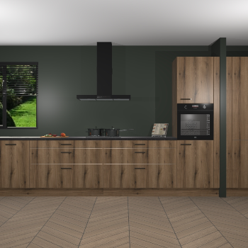 Goud Eiken keuken Angola 97030