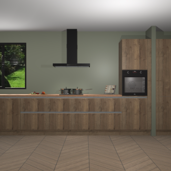 Chocolade greeploze Eiken keuken Angola 97630