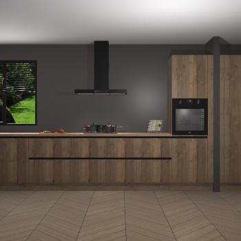 Chocolade greeploze Eiken keuken Angola 97633