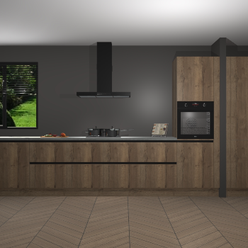 Chocolade greeploze Eiken keuken Angola 97639