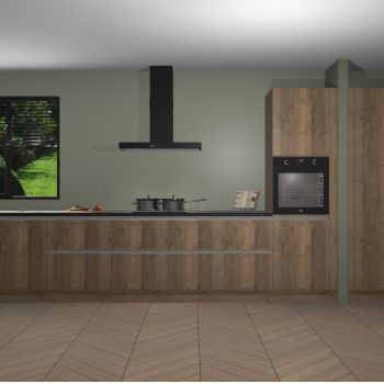 Chocolade greeploze Eiken keuken Angola 97642