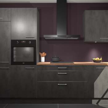 Beton Antraciet keuken Athene 71088
