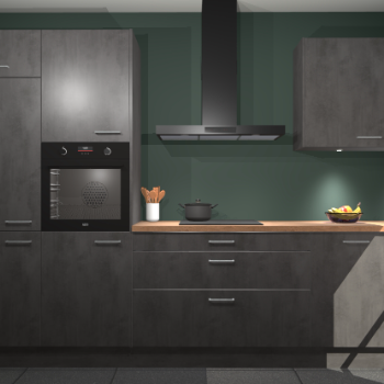 Beton Antraciet keuken Athene 71089