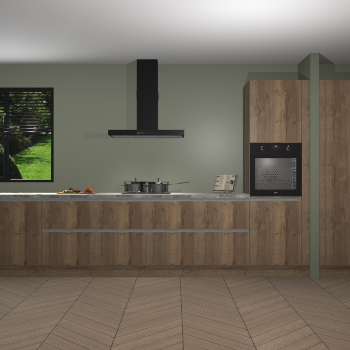 Chocolade greeploze Eiken keuken Angola 97648