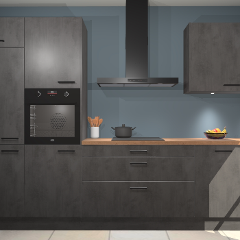 Beton Antraciet keuken Athene 71091