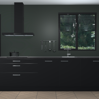 Zwarte keuken Quito 96760