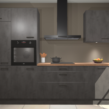 Beton Antraciet keuken Athene 71092