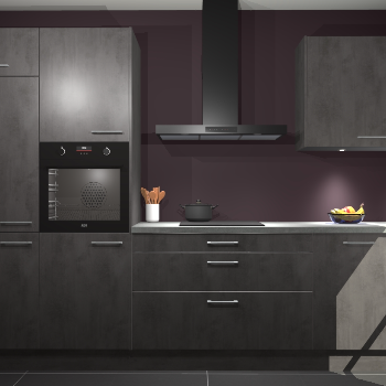 Beton Antraciet keuken Athene 71144