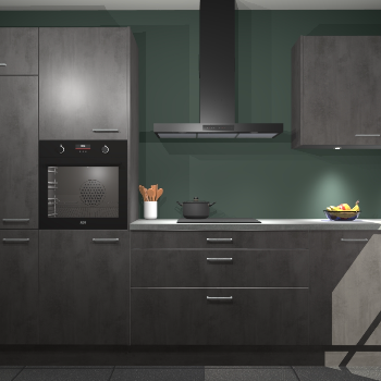 Beton Antraciet keuken Athene 71145