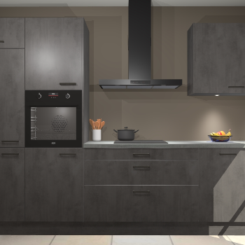 Beton Antraciet keuken Athene 71176