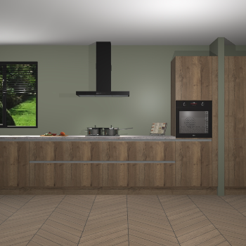 Chocolade greeploze Eiken keuken Angola 97654