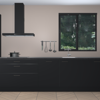 Zwarte keuken Quito 96765