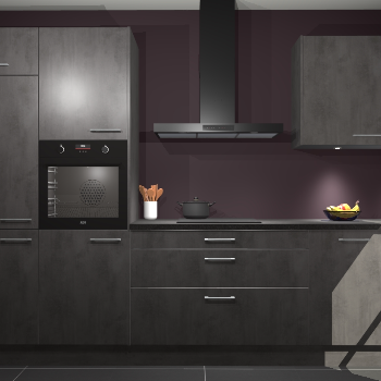 Beton Antraciet keuken Athene 71149