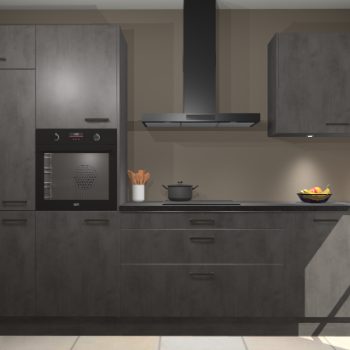 Beton Antraciet keuken Athene 71153