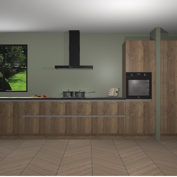 Chocolade greeploze Eiken keuken Angola 97660