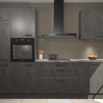 Beton Antraciet keuken Athene 71160