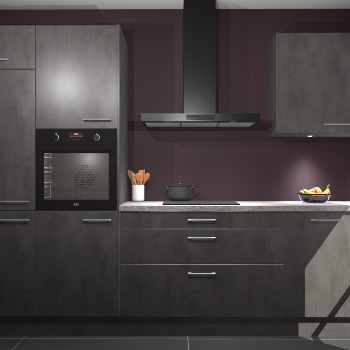 Beton Antraciet keuken Athene 71162