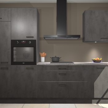 Beton Antraciet keuken Athene 71166
