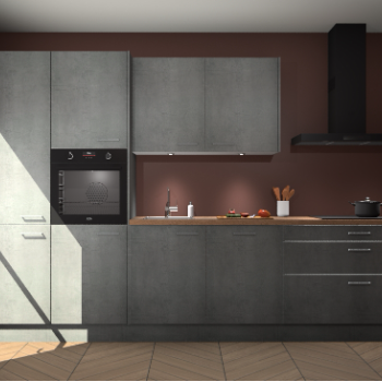 Beton Parelgrijs keuken Selfoss 97496