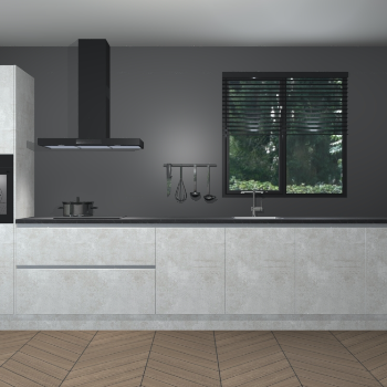 Beton Opaal greeploze keuken Quito 35569