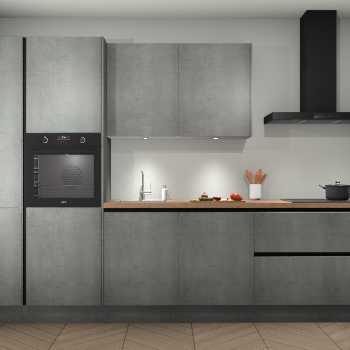 Beton Parelgrijs greeploze keuken Selfoss 97500