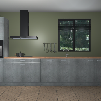 Beton Parelgrijs keuken Quito 35691