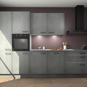 Beton Parelgrijs keuken Selfoss 97537