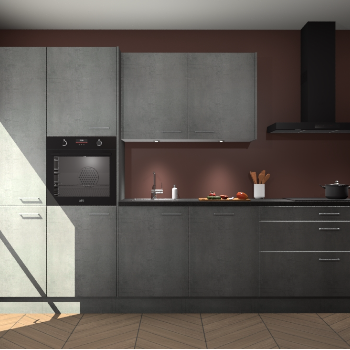 Beton Parelgrijs keuken Selfoss 97546