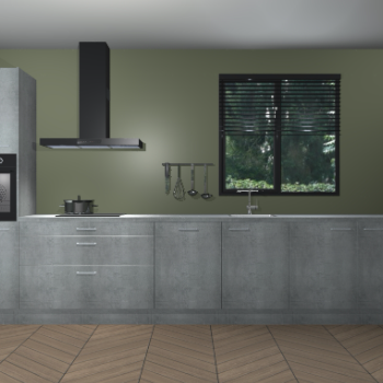 Beton Parelgrijs keuken Quito 35700